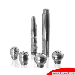 Ensemble nettoyage anal 5pcs - Metal Hard