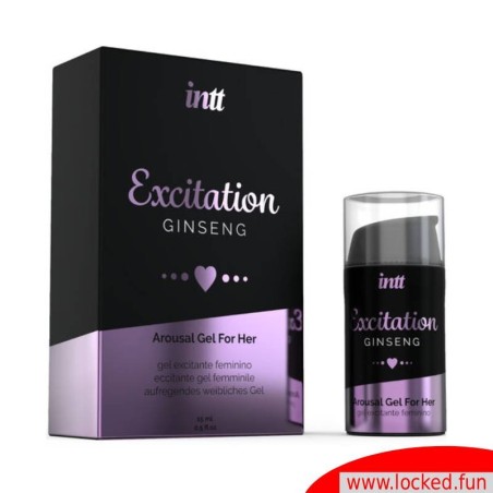 Gel vibrant stimulant ginseng - Intt