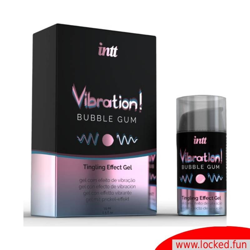 Gel vibrant stimulant Bubble Gum - Intt