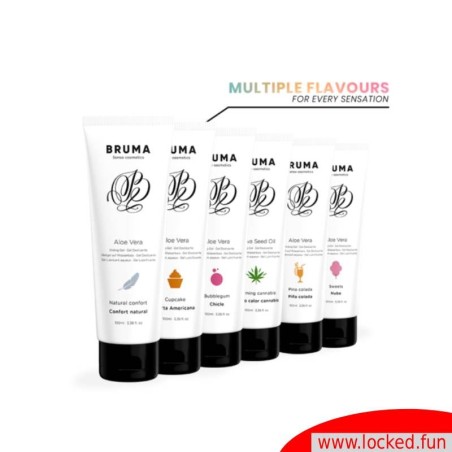 Pack BRUMA - 6 Gels glissants Aloe Vera