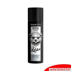 Relaxant anal Jojoba Base Silicone BLACK HOLE