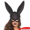 Masque de lapin Masquerade à paillettes