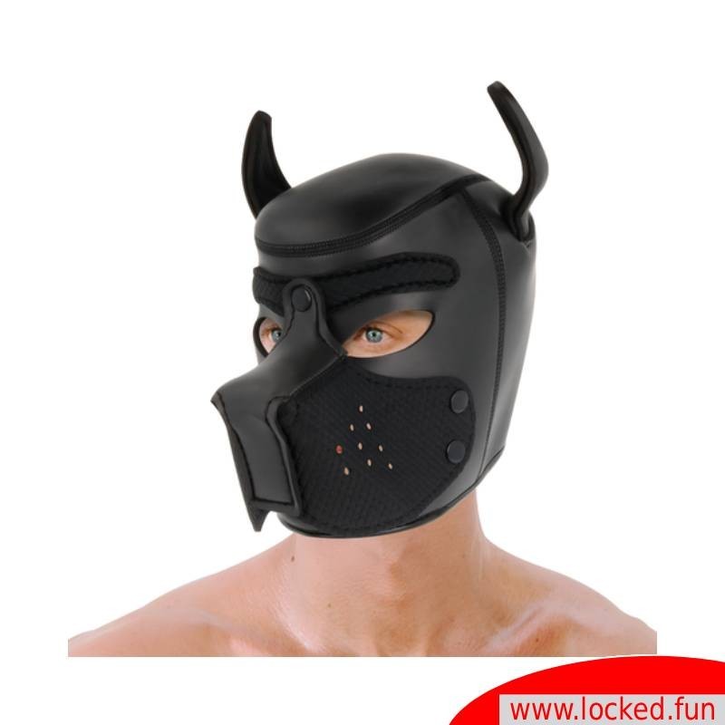 Masque L de chien en néoprène Masque L de chien en néoprène