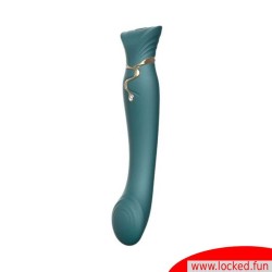 Masseur Queen G-spot PulseWave vert - ZALO