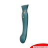 Masseur Queen G-spot PulseWave vert - ZALO