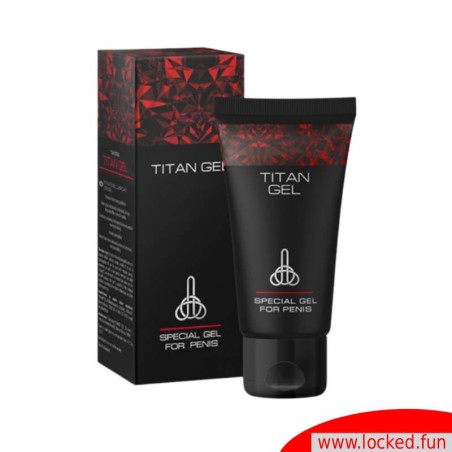 Gel augmentation pénis - Titan Gel