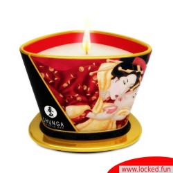 SHUNGA - Bougie de massage fraise et cava
