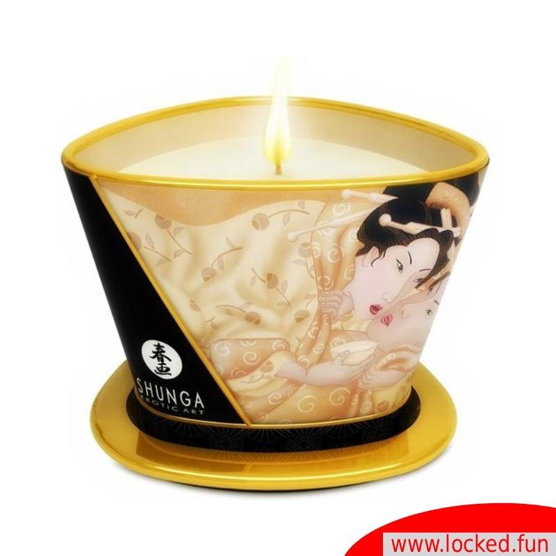SHUNGA - Bougie de massage vanille