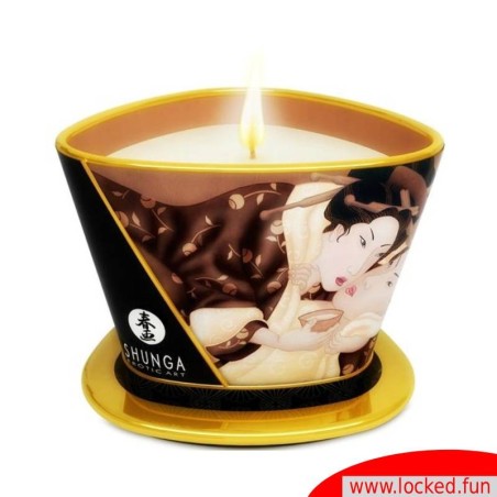 SHUNGA - Bougie de massage chocolat