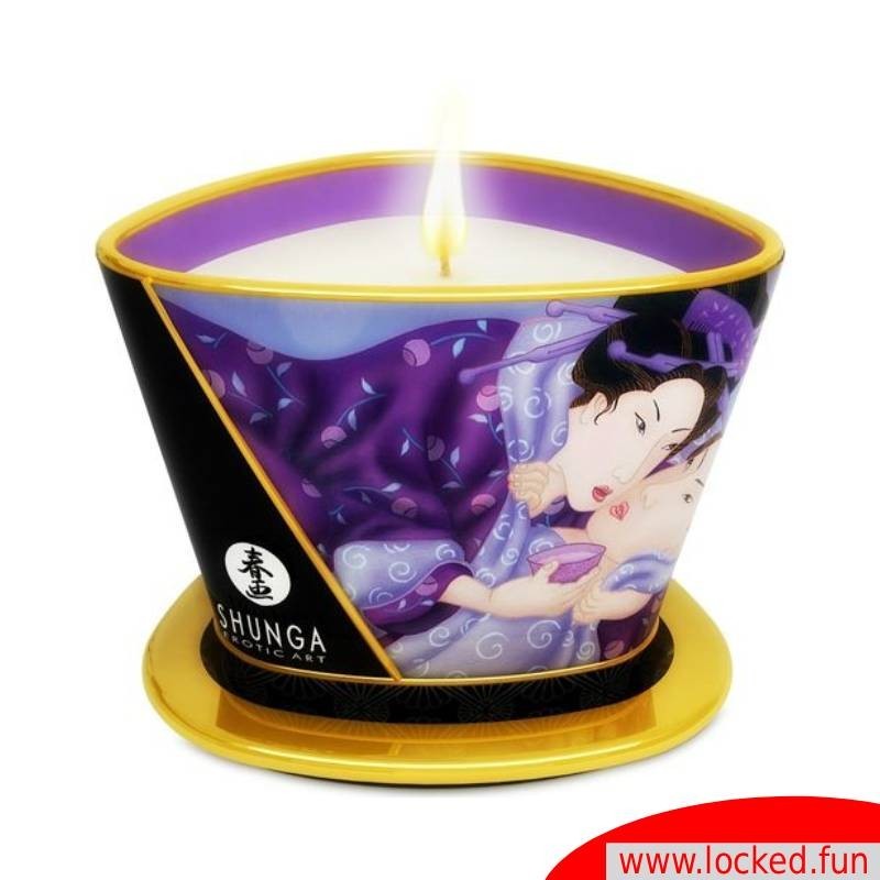 SHUNGA - Bougie de massage fruits exotiques