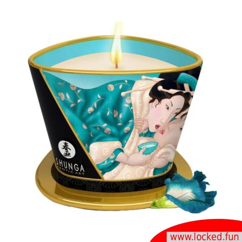 SHUNGA - Bougie de massage fleurs des îles