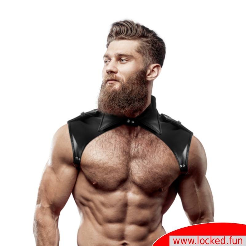 Harnais Cou Ajustable Cuir