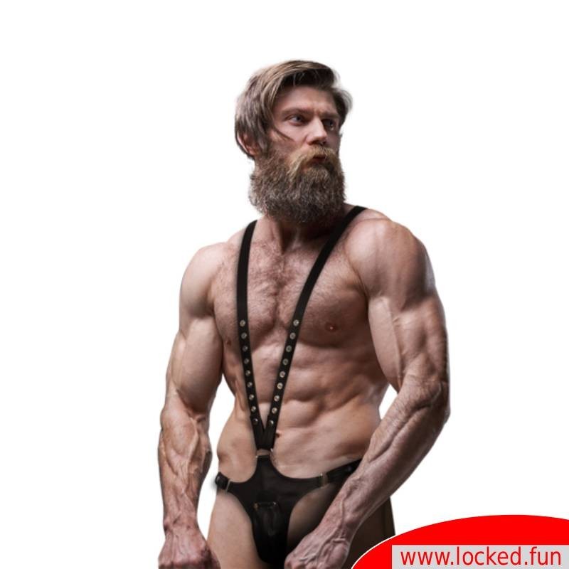 Harnais en V en Cuir