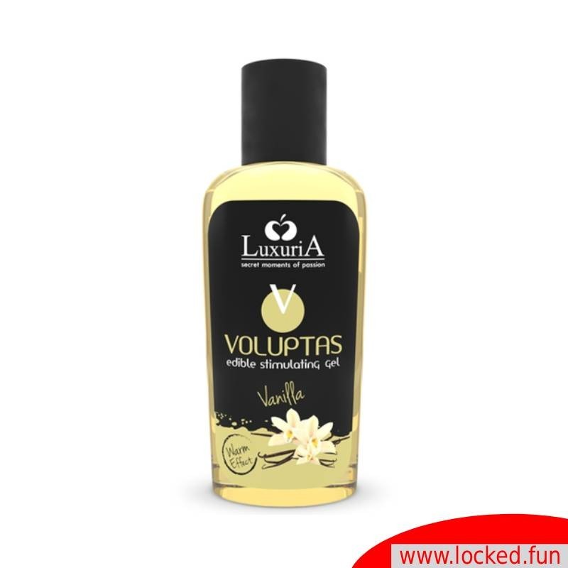 Gel comestible massage vanille