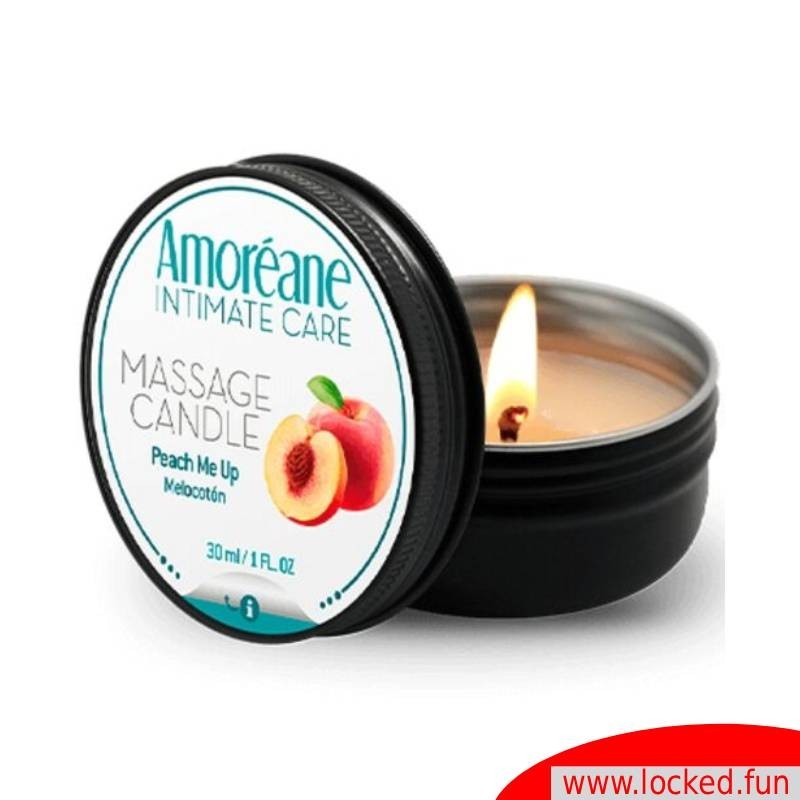 Bougie de massage Pêche