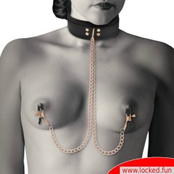 Pinces avec chaîne et collier