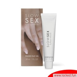 Gel de massage Slow Sex doigts Bijoux