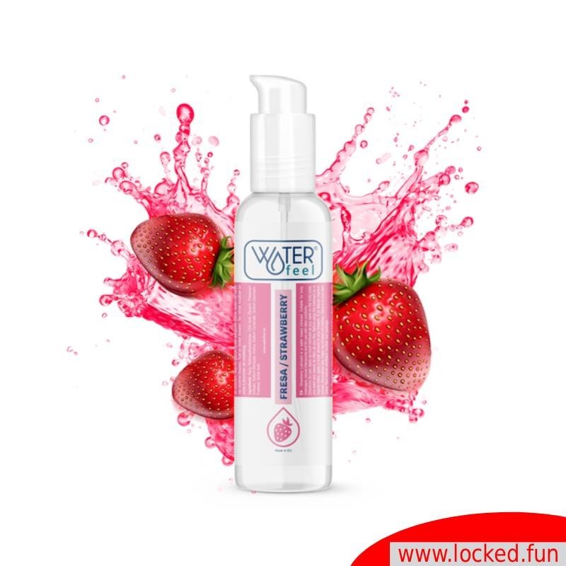 Lubrifiant fraise à l'eau - Waterfeel