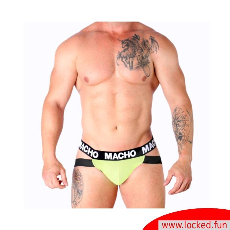 Jockstrap MX28FA AMARILLO jaune fluo