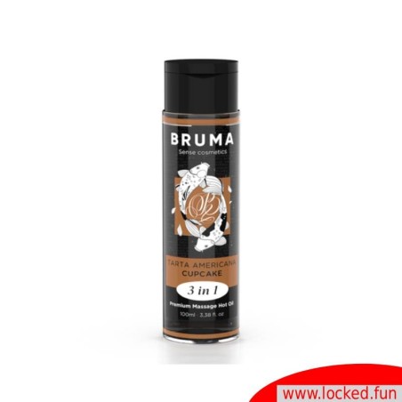 Huile massage Premium chauffant Cupcake - Bruma
