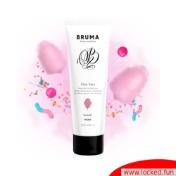 Gel glissant aloe vera confort saveur bonbon - Bruma