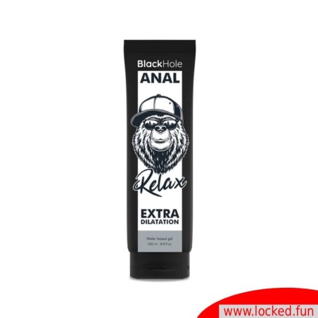 Gel à base d'eau - Dilatation anale - Black Hole