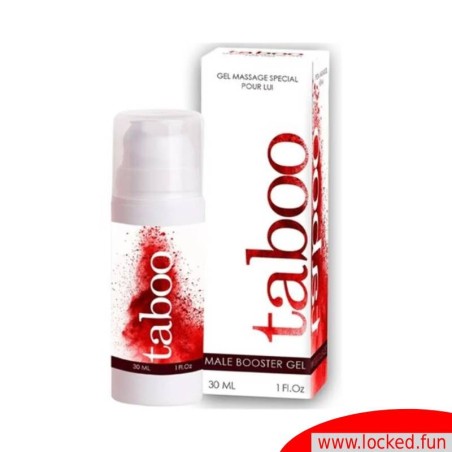 RUF - TABOO gel pour l'érections masculine