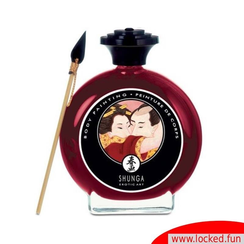 Peinture sur corps Fraise Cava - Shunga