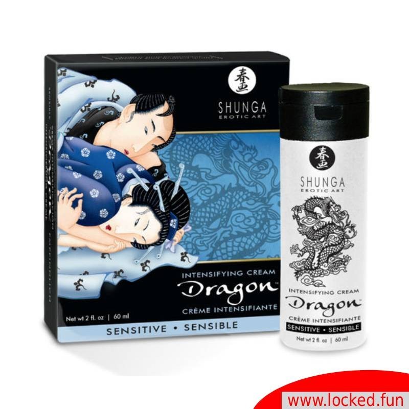 Crème Dragon sensible pour couples Shunga