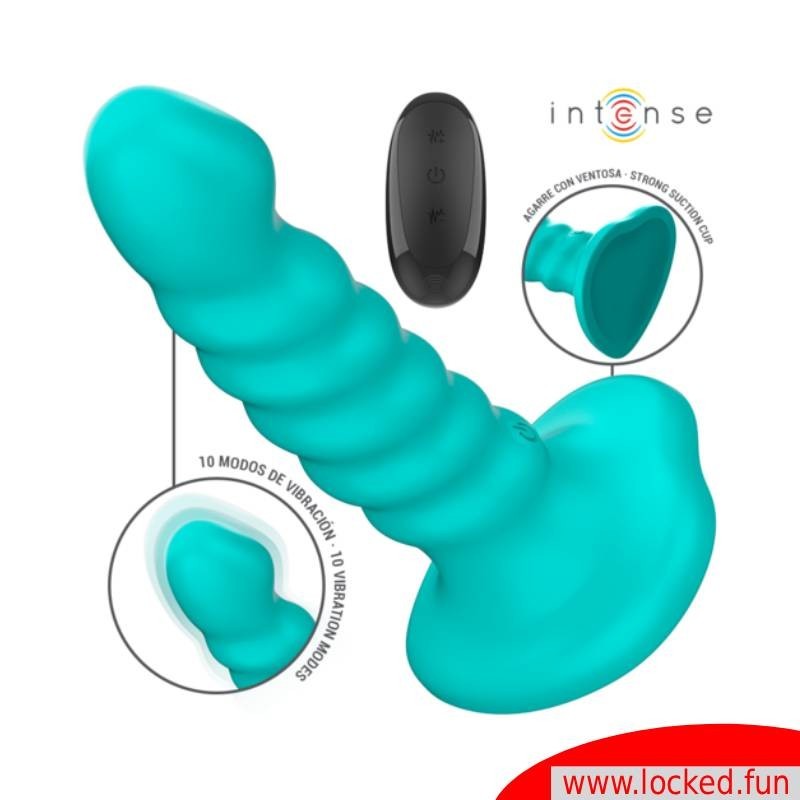 Gode vibrant Buffy bleu - Intense