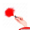 Plumes rouges pour chatouiller KINK