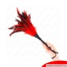 Plumes rouges pour chatouiller en forme de cône KINK