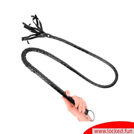 Fouet long pvc brillant 138 cm