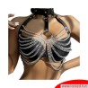 Harnais poitrine avec chaines - Subblime