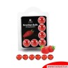 Set de 6 boules brésiliennes fraise