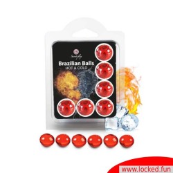 Set de 6 boules brésiliennes chaud froid
