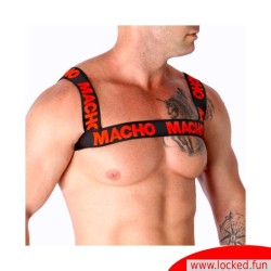 Harnais Double rouge MACHO