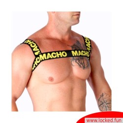 Harnais Double jaune MACHO
