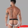 Latex Zip Jock noir - SecondSkin™ - Vêtements en latex de Paris