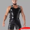 Tank Top en latex noir - SecondSkin™ - Vêtements en latex de Paris