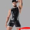 Latex Full Zip Body noir - SecondSkin™ - Vêtements en latex de Paris