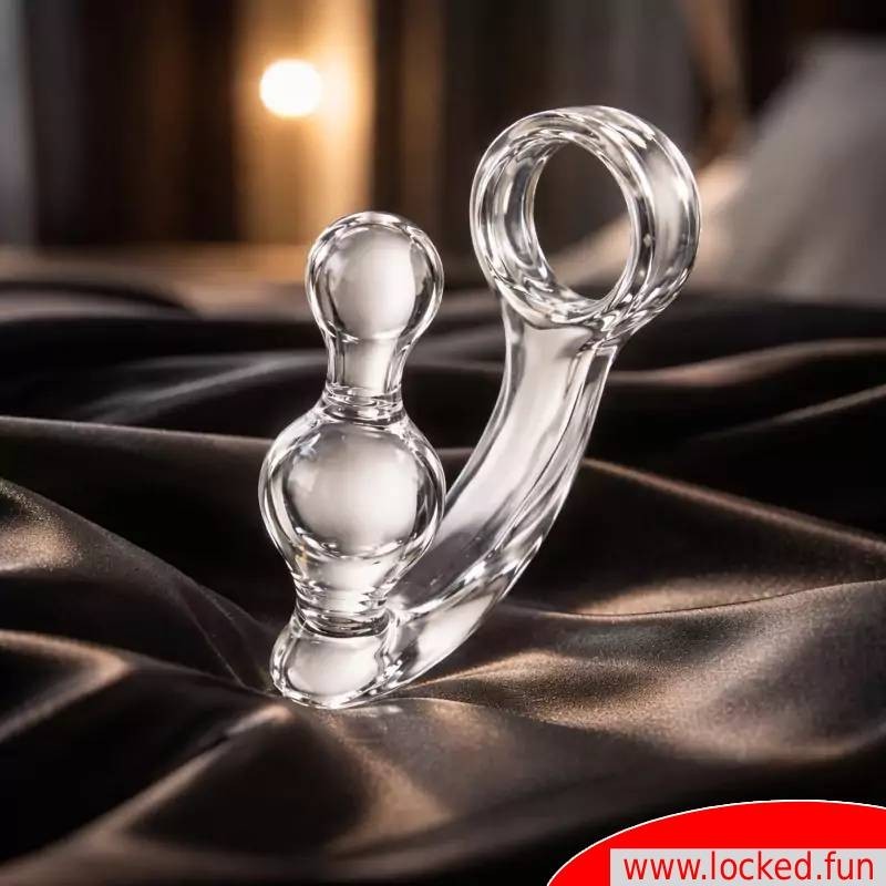 Cockring avec plug anal AssLock™ ClearFantasy™ de MEO®