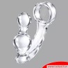Cockring avec plug anal AssLock™ ClearFantasy™ de MEO®