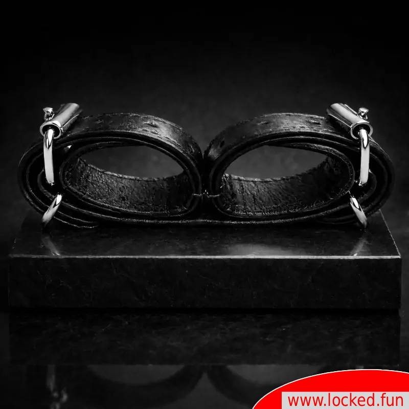 Liens en cuir pour orteils ToeLock™ de MEO