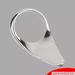 Cockring en acier inoxydable SilverTongue