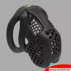 Cage de chasteté BlackGuard™ de NoPacha