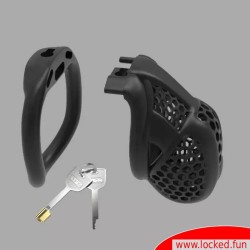 Cage de chasteté BlackGuard™ de NoPacha