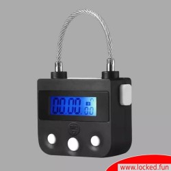 Cadenas à minuterie électronique MEOBOND pour le self bondage et les ceintures de chasteté