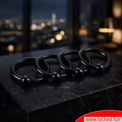 4 Anneaux en silicone pour le gland GlansLock