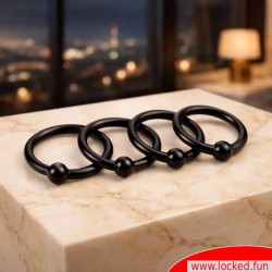 4 Anneaux en silicone pour le gland GlansLock